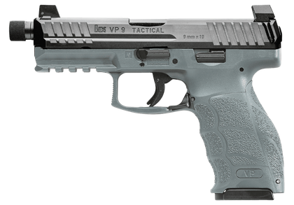 HK VP9 Tactical 9mm Gen 1 Pistol - 17rd, Night Sights, Gray Finish