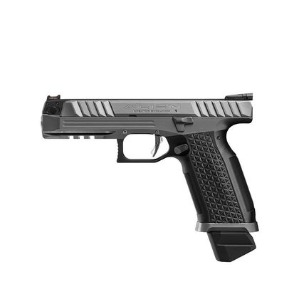 Laugo Arms Alien Creator Evo Gen 1: 9mm Pistol, Black/Grey, 17 Rds