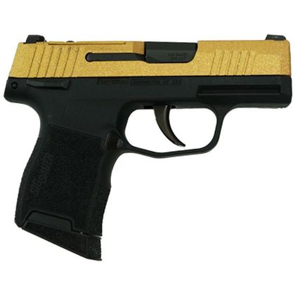Sig Sauer P365-380 Gen 1 "Gold Glitter" Compact .380 ACP Handgun