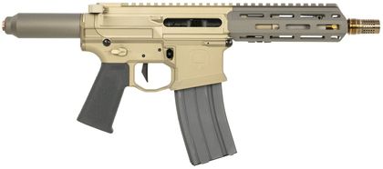 Q LLC Honey Badger Gen 1 AR Pistol .300 Blackout FDE 7" Compact
