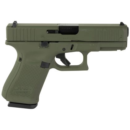 Glock 19 Gen5 9mm OD Green Skydas, 4.02" Barrel, Tactical Excellence