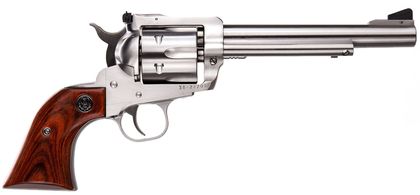 Ruger Blackhawk Magnum SAO Revolver - Stainless 6.5" Barrel, .357 Caliber