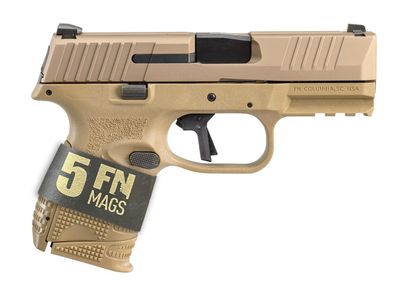FN 509C Gen 1 Compact 9mm Striker Pistol FDE - 10rd Capacity