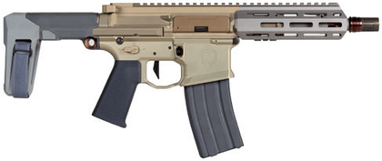 Q Honey Badger Gen 1 .300 AAC Blackout 7" FDE Pistol - Tactical Powerhouse