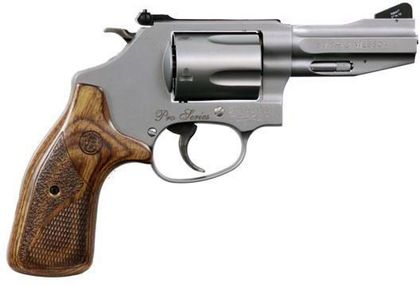 S&W Model 60 Pro: Compact .38 Special Stainless Revolver - 3" Barrel