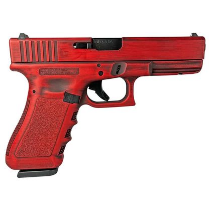 Glock 17 Gen3 "Scarlet Strike" 9mm Semi-Auto Pistol - 17-Round Capacity