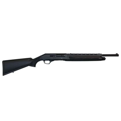 Dickinson AK212T PowerShot 12-Gauge Semi-Auto Shotgun, 18.5" Barrel