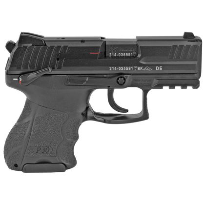 HK P30SK V3 9mm Compact DA/SA Pistol - Ambi Safety, Black Finish