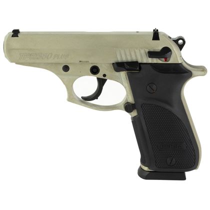 Bersa TPR 380 Plus Nickel .380 ACP Pistol - 15-Round, Adjustable Sights
