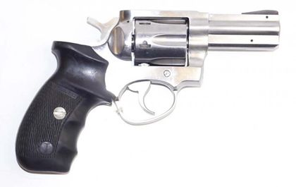 Manuhrin MR88 DX .38 Special Revolver - Stainless 4" DA/SA Defense