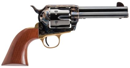 Cimarron Pistolero Gen 1 9mm SAO Revolver - Color Case Hardened Finish