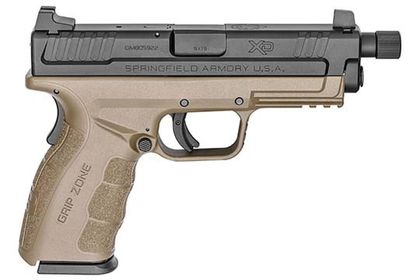 Springfield XD Mod.2 9mm Pistol - 4" Barrel, 16-Round, Fiber Optic Sights