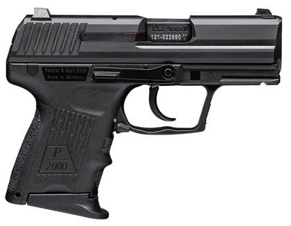HK P2000SK V3 .40 S&W Compact Pistol - 9rd, SA/DA Decocker, Black