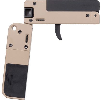Lifecard Gen 1 Tan .22 LR Folding Pocket Pistol - Ultra-Compact Design