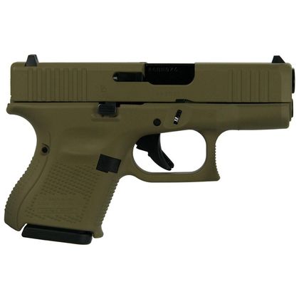Glock 26 Gen5 FDE Compact 9mm Semi-Auto, 10-Round, Ergonomic Grip