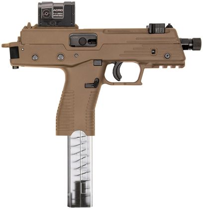 B&T TP380 Gen 1 Tactical Pistol - Coyote Tan .380 ACP, 30-Round Capacity