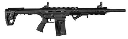 Landor Arms AR12 Gen 1: Compact Semi-Auto Shotgun, 18.5" Barrel, Black
