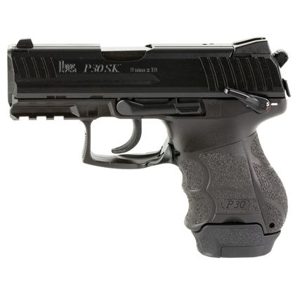 HK P30SK V3 9mm Subcompact Pistol - 15+1 Rounds, Ergonomic Black Finish