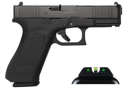 Glock G45 Gen 5 9mm Semi-Auto Pistol with Ameriglo Night Sights