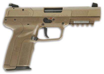 FN Five-seveN Gen 1 FDE 10-Rd Semi-Auto Pistol, 5.7x28mm