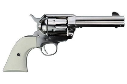 Pietta 1873 Gunfighter Gen 1 Revolver, .357 Mag Nickel, 4.75" Barrel