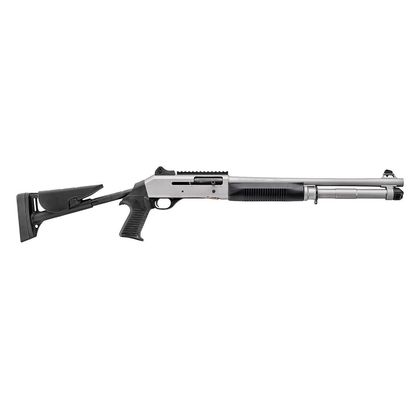 Benelli M4 Gen 1 Titanium Tactical 12 Gauge Semi-Auto Shotgun, 18.5" Barrel