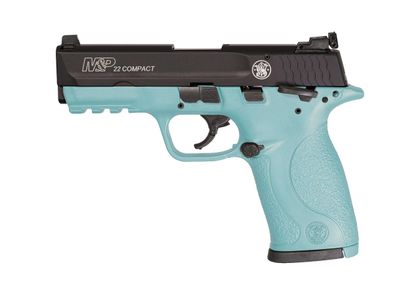 Smith & Wesson M&P 22 Compact .22 LR - Robin's Egg Blue Edition