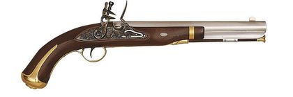 Pedersoli Harper's Ferry .58 Cal Gen 1 Flintlock Muzzleloader Pistol