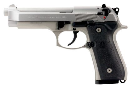 Beretta 92 FS Inox Gen 1 - CA Compliant 9mm Pistol, Dual Action, 10+1 Rds