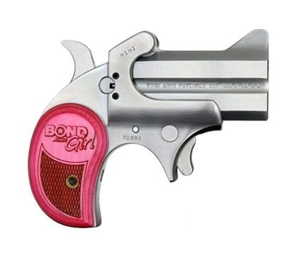 Bond Arms Diva Mini .357/.38 Derringer - Stainless Pink Grip