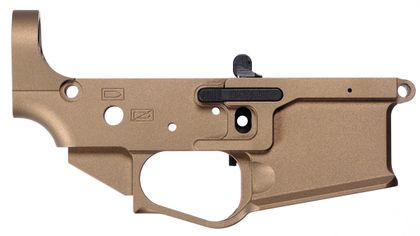 Patriot 415 GEN4 AR-15 Lower - Burnt Bronze Elite Aluminum