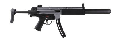 HK MP5 Gen 1 .22 LR Semi-Auto Rifle - Adjustable Grey/Black