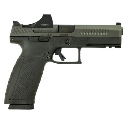 CZ P-10 FS Gen 1 9mm Optics Ready DA Pistol - 19rd Capacity