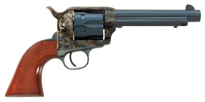 Taylor's 1873 Cattleman 9mm Revolver - Charcoal Blue, 5.5" Barrel