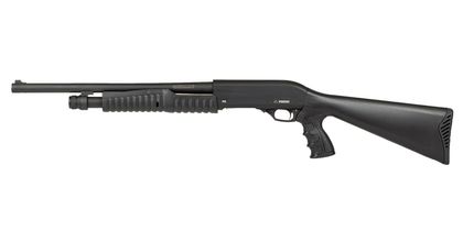 Pardus PS Gen 1 Tactical 12-Gauge Pump Shotgun, 18.25" Black Finish