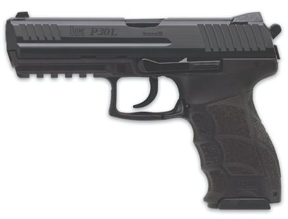 HK P30L V3 Night Sight 9mm DA/SA Pistol - Ergonomic Black Design