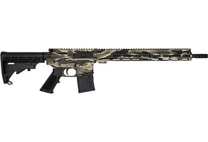 Great Lakes AR-15 Gen 1 .223 Wylde 16" Tactical Rifle - Green Camo