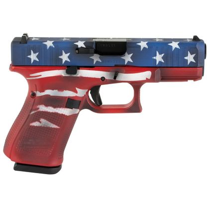 Glock 19 Gen5 9mm American Flag Edition - Compact & Versatile Sidearm