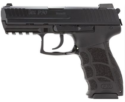 HK P30 V3 9mm Night Sights Semi-Auto Pistol, Ergonomic Grip, 10+1 Capacity
