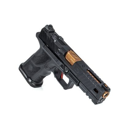 ZevTech OZ-9 Standard 9mm Pistol, FDE/Bronze, Modular Design, Fiber Optic