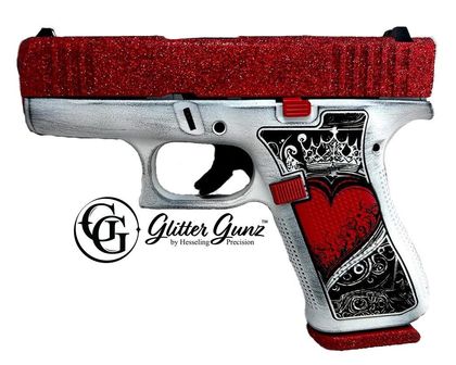 GLOCK 43X "Queen of Hearts" 9mm Compact Pistol - Gen 1