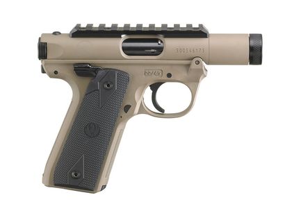 Ruger Mark IV Compact .22 LR FDE Gen 1 - Precision Semi-Auto Pistol