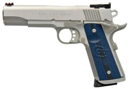 Colt Gold Cup Trophy Gen 1 Revolver .45 ACP, 8-Round Blued Finish