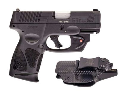 Taurus G3C Gen 1 9mm Compact Pistol w/ Laser & Holster Bundle