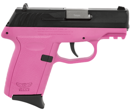 SCCY CPX-2 Gen3 9mm Compact - Pink/Black, Concealed Carry Ready