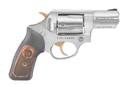 Ruger SP101 .357 Magnum Compact Revolver - Stainless Defender Edition