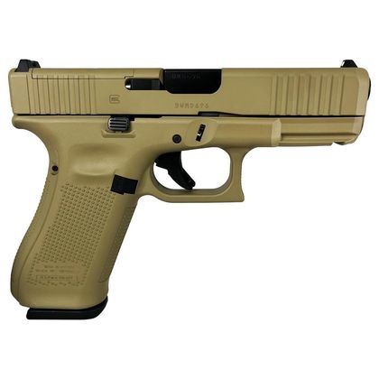 Glock 45 Gen5 MOS FDE 9mm, 17-Round Crossover Pistol with Optics Ready