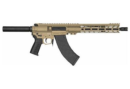 CMMG Banshee MK47 Gen 1 7.62x39 Semi-Auto Pistol, Tan - 12.5" Barrel