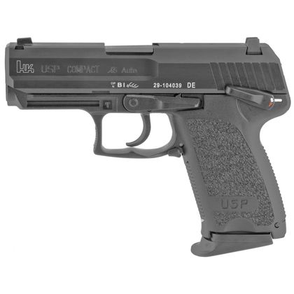 HK USP45 Compact V1 .45 ACP Night Sight Pistol - Black