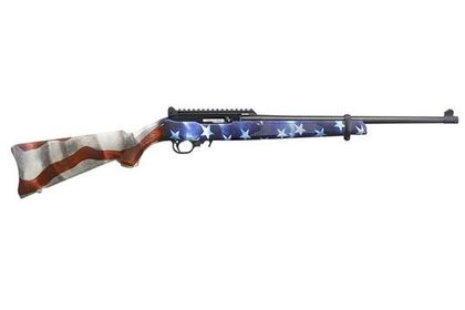 Ruger 10/22 Freedom Carbine .22LR Semi-Auto, American Flag Edition